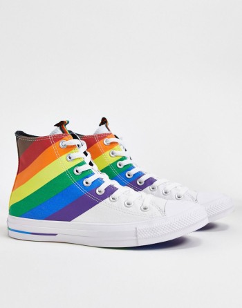 Converse Chuck Taylor All Star Hi Rainbow Visebojne - Ženske Tenisice | 75349NECS